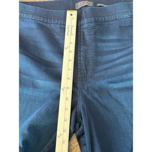 Jen7 by 7 for All Mankind Womens Sz 18 Blue Comfort Skinny Jeans Dark Wash NWT - Picture 9 of 10